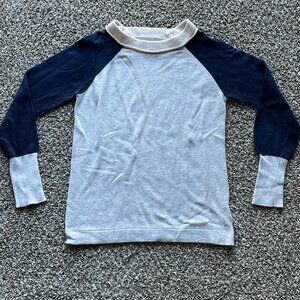 Blue White 41 Hawthorn Mens Medium Sweater, Capsule Wardrobe Piece
